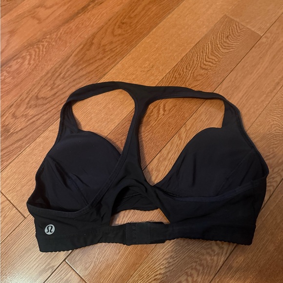 Lululemon Black Racerback Bra - Picture 2 of 3